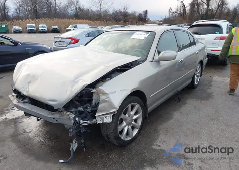 2003 Infiniti Q45 Premium z USA, uszkodzony, nr VIN JNKBF01A13M102322